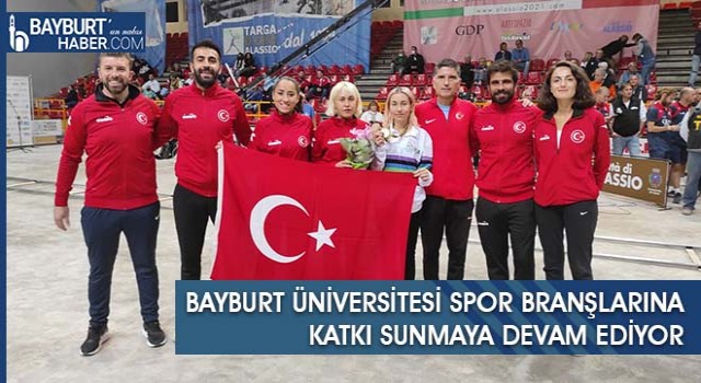 Bayburt Üniversitesi Spor Branşlarına Katkı Sunmaya Devam Ediyor