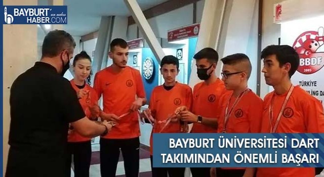 Bayburt Üniversitesi Dart Takımından Önemli Başarı