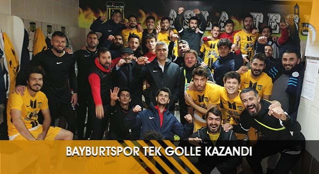 Bayburtspor Tek Golle Kazandı