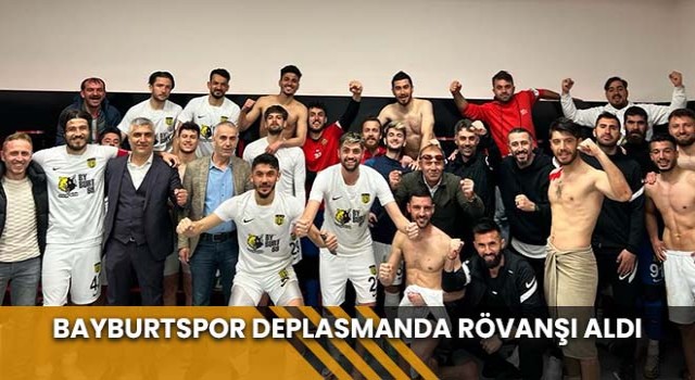 Bayburtspor Deplasmanda Rövanşı Aldı