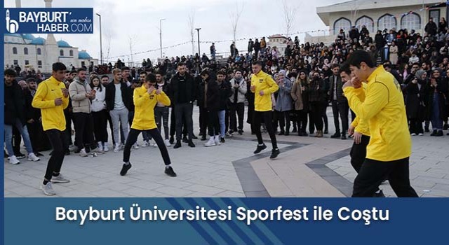 Bayburt Üniversitesi Sporfest ile Coştu