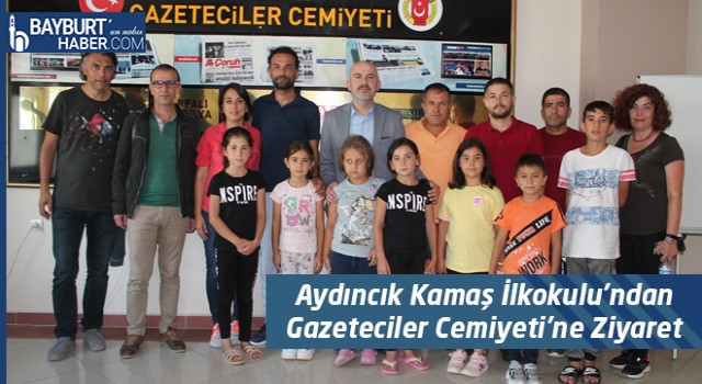 Aydıncık Kamaş İlkokulu'ndan Gazeteciler Cemiyeti'ne Ziyaret