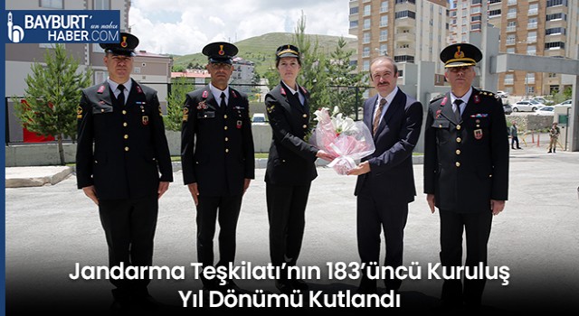 Jandarma Teşkilatı’nın 183’üncü Kuruluş Yıl Dönümü Kutlandı