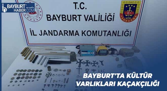 Bayburt'ta Kültür Varlıkları Kaçakçılığı