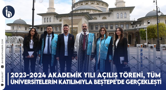 2023-2024 Akademik Yılı Açılış Töreni, Tüm Üniversitelerin Katılımıyla Beştepe'de Gerçekleşti