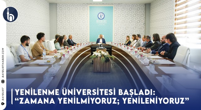 Yenilenme Üniversitesi Başladı: “Zamana Yenilmiyoruz; Yenileniyoruz”