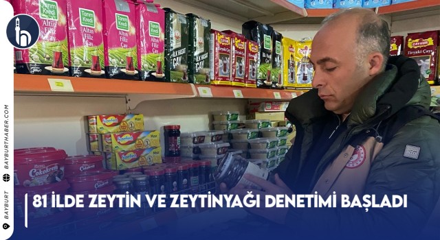 81 İlde Zeytin ve Zeytinyağı Denetimi Başladı