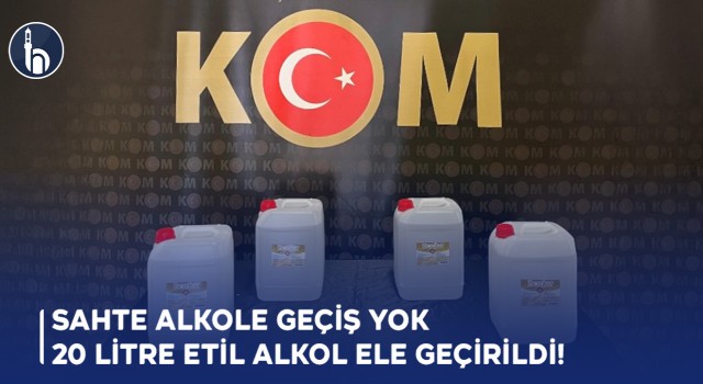 Bayburt’ta Kaçak Alkol Operasyonu: 20 Litre Etil Alkol Ele Geçirildi!