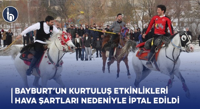 Bayburt’un Kurtuluş Etkinlikleri Hava Şartları Nedeniyle İptal Edildi!