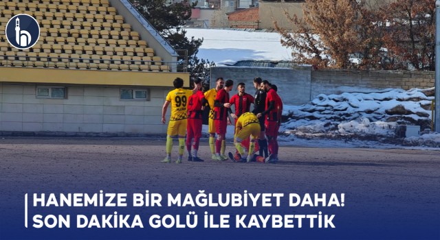 Hanemize Bir Mağlubiyet Daha! Son Dakika Golü İle Kaybettik