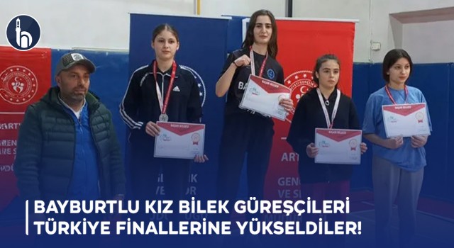 Bayburtlu Kız Bilek Güreşçileri Türkiye Finallerine Yükseldiler!