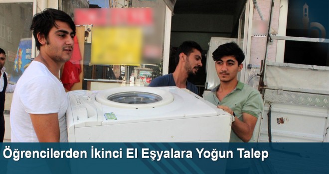 Öğrencilerden İkinci El Eşyalara Yoğun Talep