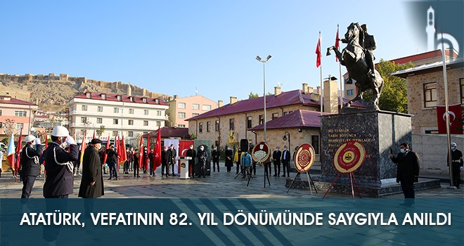 Atatürk, Vefatının 82. Yıl Dönümünde Saygıyla Anıldı