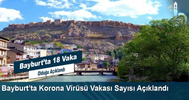 Bayburt’ta Korona Virüsü Vakası Sayısı Açıklandı