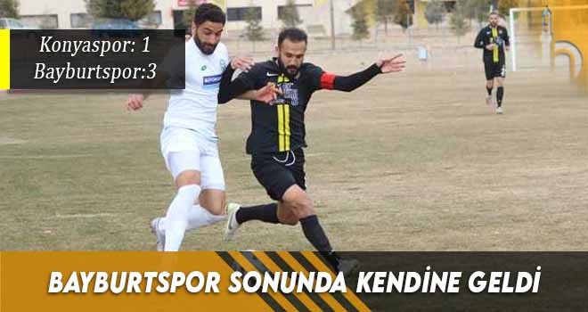 Bayburtspor Sonunda Kendine Geldi