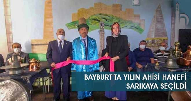 Bayburt'ta Yılın Ahisi Hanefi Sarıkaya Seçildi