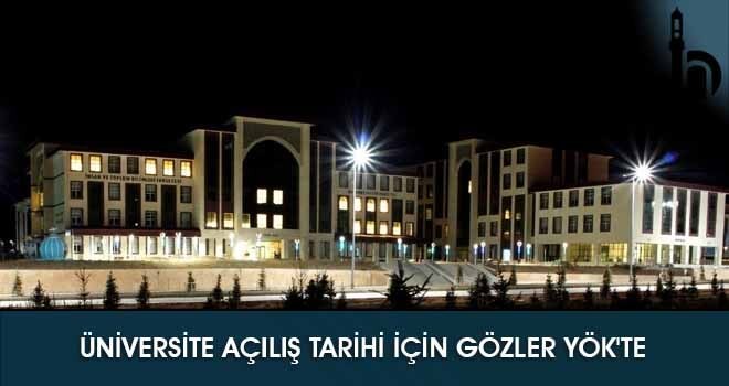 Üniversite Açılış Tarihi İçin Gözler YÖK'te