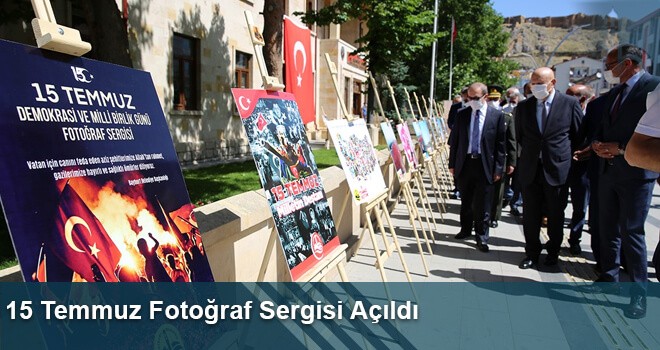 15 Temmuz Fotoğraf Sergisi Açıldı