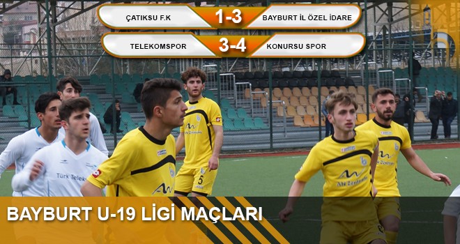 Bayburt U-19 Ligi Devam Ediyor