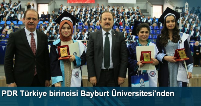 PDR Türkiye Birincisi Bayburt Üniversitesi'nden