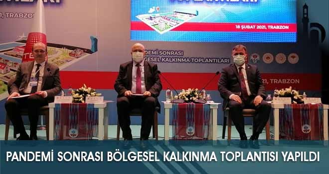 Pandemi Sonrası Bölgesel Kalkınma Toplantısı Yapıldı