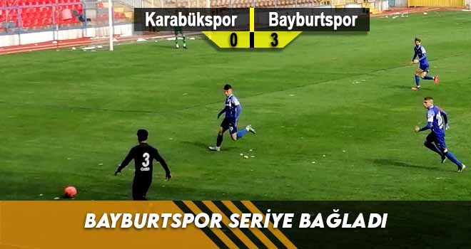 Bayburtspor Seriye Bağladı