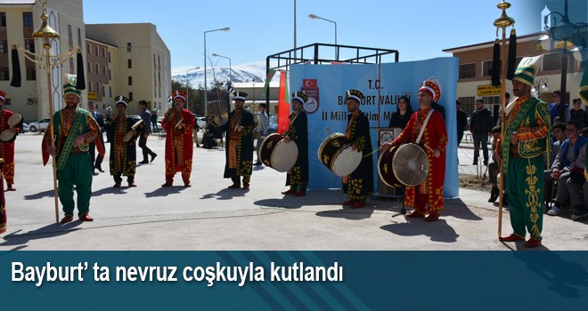 Bayburt' ta Nevruz Coşkuyla Kutlandı