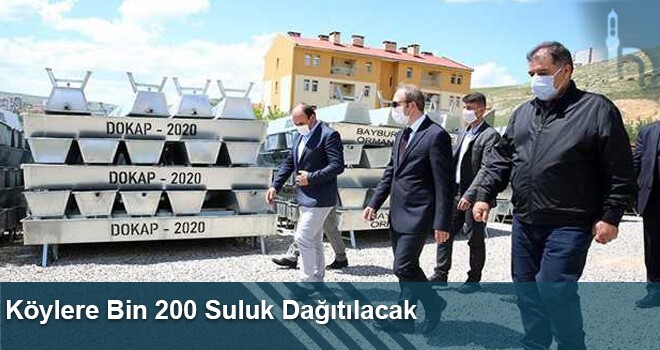 Köylere Bin 200 Suluk Dağıtılacak