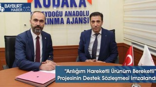 "Arılığım Hareketli Ürünüm Bereketli" Projesinin Destek Sözleşmesi İmzalandı