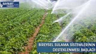 Bireysel Sulama Sistemlerinin Desteklenmesi Başladı