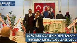 Şoförler Odası'nın Yeni Başkanı 'Zekeriya Mevlütoğulları' Oldu