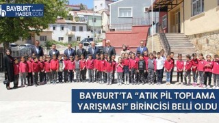 Bayburt’ta “Atık Pil Toplama Yarışması” Birincisi Belli Oldu