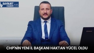 CHP'nin Yeni İl Başkanı Haktan Yücel Oldu