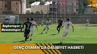 Genç Osman’da Galibiyet Hasreti