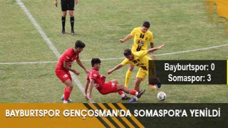 Bayburtspor Gençosman'da Somaspor'a Yenildi