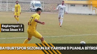 Bayburtspor Sezonun İlk Yarısını 9 Puanla Bitirdi