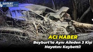 Bayburt'ta Aynı Aileden 3 Kişi Hayatını Kaybetti