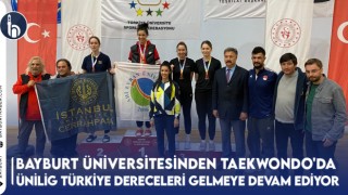 Bayburt Üniversitesinden Taekwondo'da ÜNİLİG Türkiye Dereceleri Gelmeye Devam Ediyor