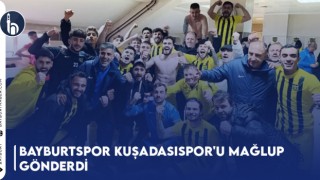 Bayburtspor Kuşadasıspor'u Mağlup Gönderdi