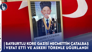 Bayburtlu Kore Gazisi Necmettin Çatalbaş Vefat Etti