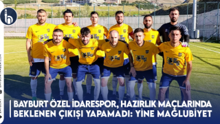 Bayburt Özel İdarespor, Hazırlık Maçlarında Beklenen Çıkışı Yapamadı: Pazarspor Karşısında Yine Mağlubiyet