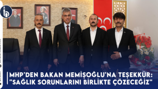 MHP'den Bakan Memişoğlu'na Teşekkür: "Sağlık Sorunlarına Birlikte Çözüm Üreteceğiz"