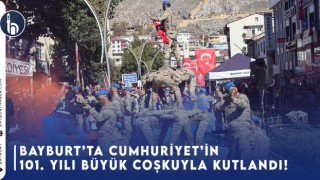 Bayburt’ta Cumhuriyet’in 101. Yılı Büyük Coşkuyla Kutlandı!