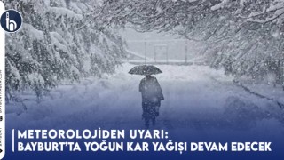 Meteorolojiden Uyarı: Bayburt’ta Yoğun Kar Yağışı Devam Edecek!