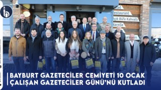 Bayburt Gazeteciler Cemiyeti, 10 Ocak Çalışan Gazeteciler Günü’nü Kutladı