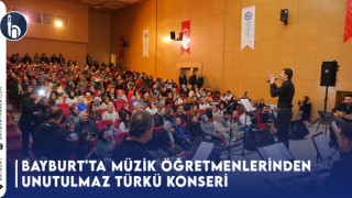 Bayburt'ta Müzik Öğretmenlerinden Unutulmaz Türkü Konseri