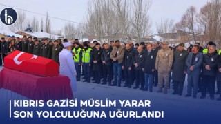 Kıbrıs Gazisi Müslim Yarar, Son Yolculuğuna Uğurlandı