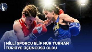 Milli Sporcu Elif Nur Turhan, Türkiye Üçüncüsü Oldu