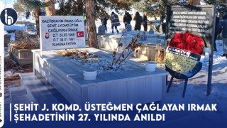 Şehit J. Komd. Üsteğmen Çağlayan Irmak, Şehadetinin 27. Yılında Anıldı