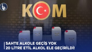 Bayburt’ta Kaçak Alkol Operasyonu: 20 Litre Etil Alkol Ele Geçirildi!